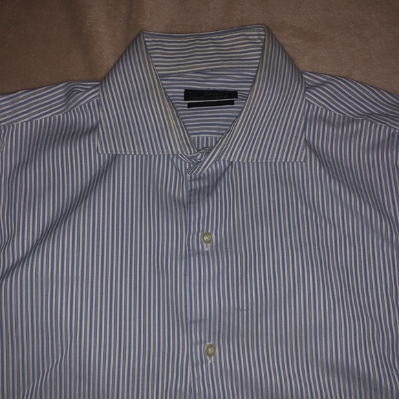 Men’s Blue Marc Anthony Dress Shirt - Picture 1 of 4